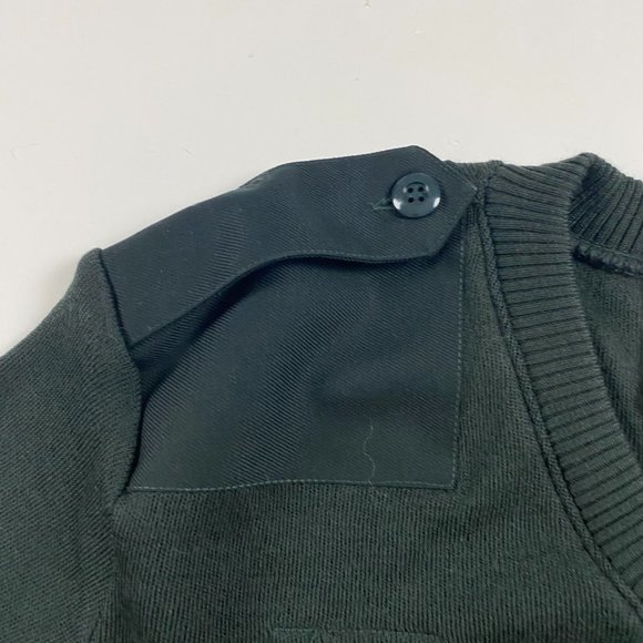 NWOT Logistik Military Commando Sweater Men's Large Green Made in Canada - Picture 4 of 9